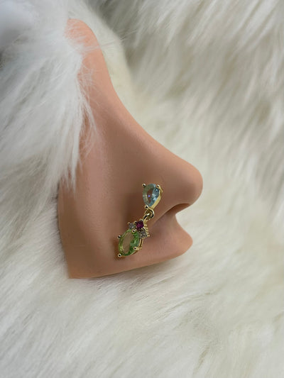 Pixie dust nose ring