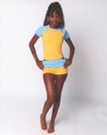 Yellow Bowtique Set