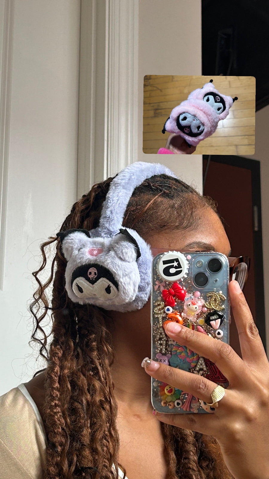 Evil Kitty Ear Muffs