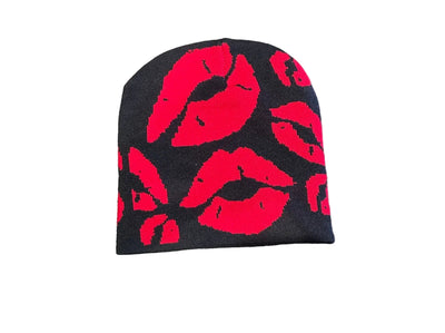 Kiss me knit beanie