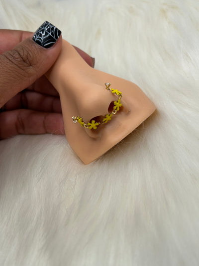 Sunshine Bloom Nose Chain