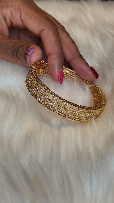 Luxe Gold Bangles