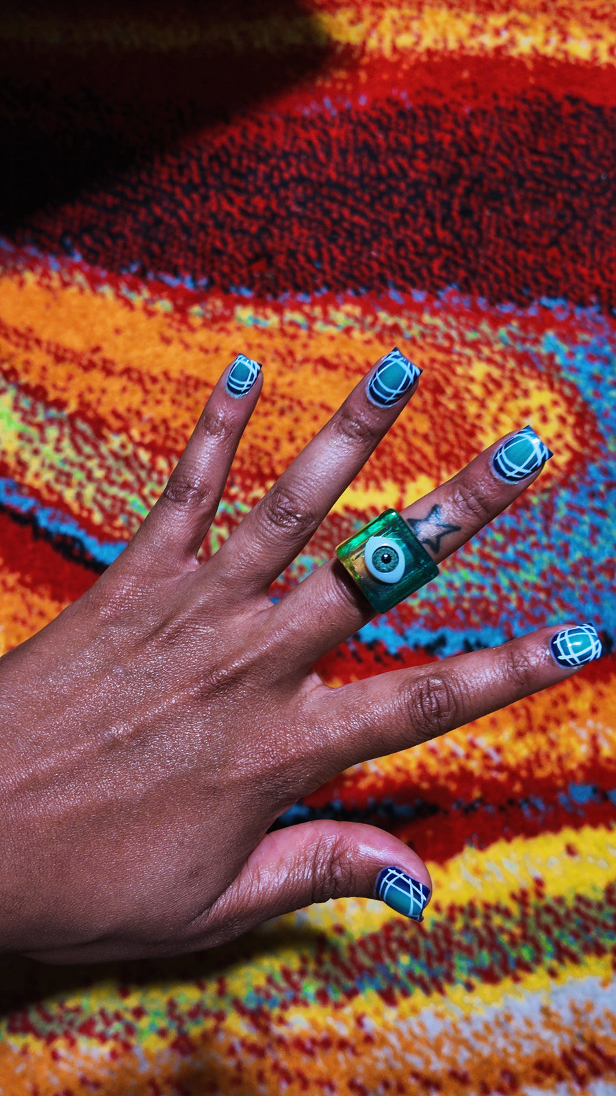 Green Gaze Ring