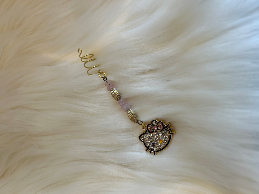 Gold hello kitty