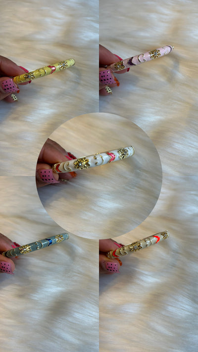 Enchanted Floral Bangles