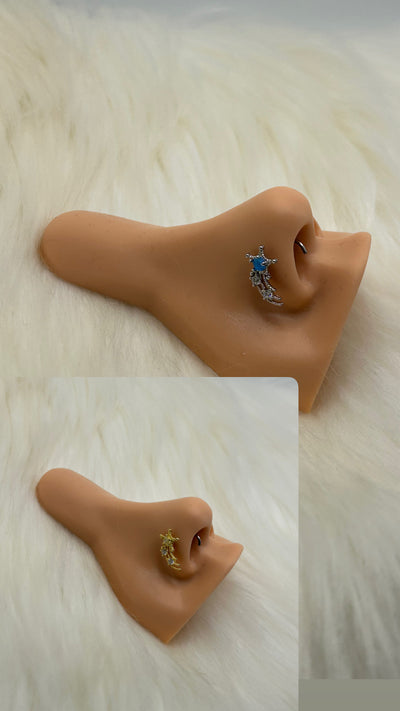 Falling Star Nose Ring
