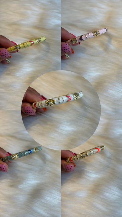 Enchanted Floral Bangles