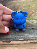 See No Evil Bear Keychain