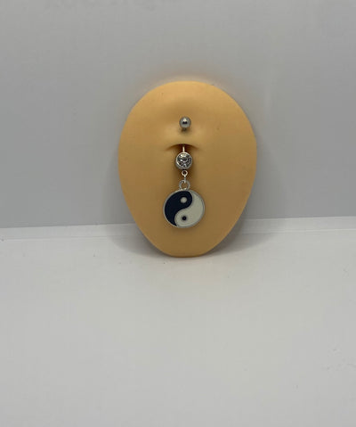 Yin & Yang Belly Ring