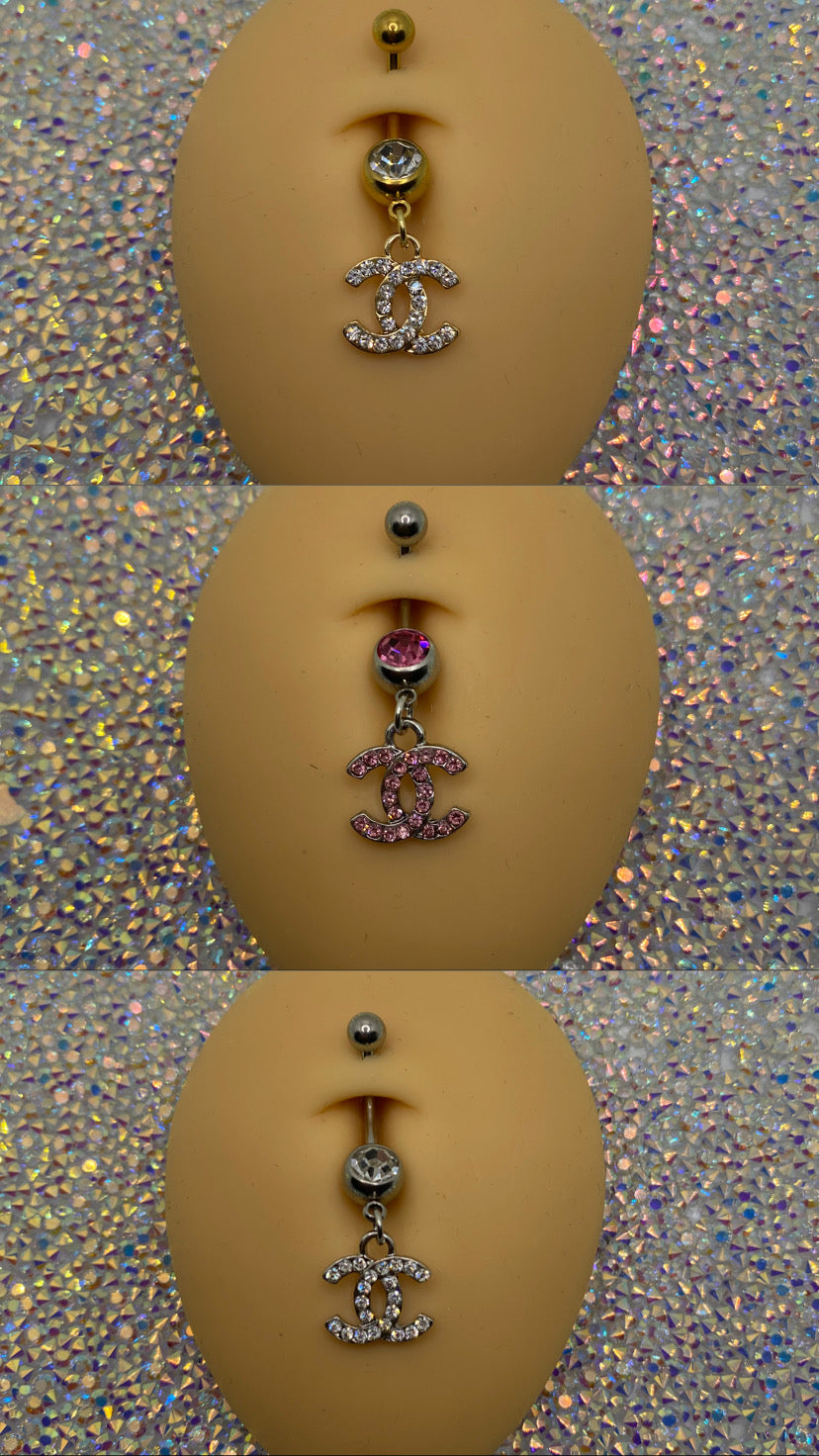 Chanel belly ring  Belly jewelry, Jewelry, Belly rings